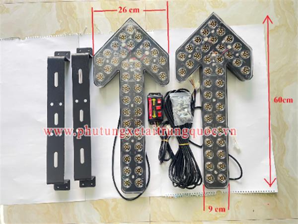 Đèn cảnh báo mũi tên cho xe ưu tiên
